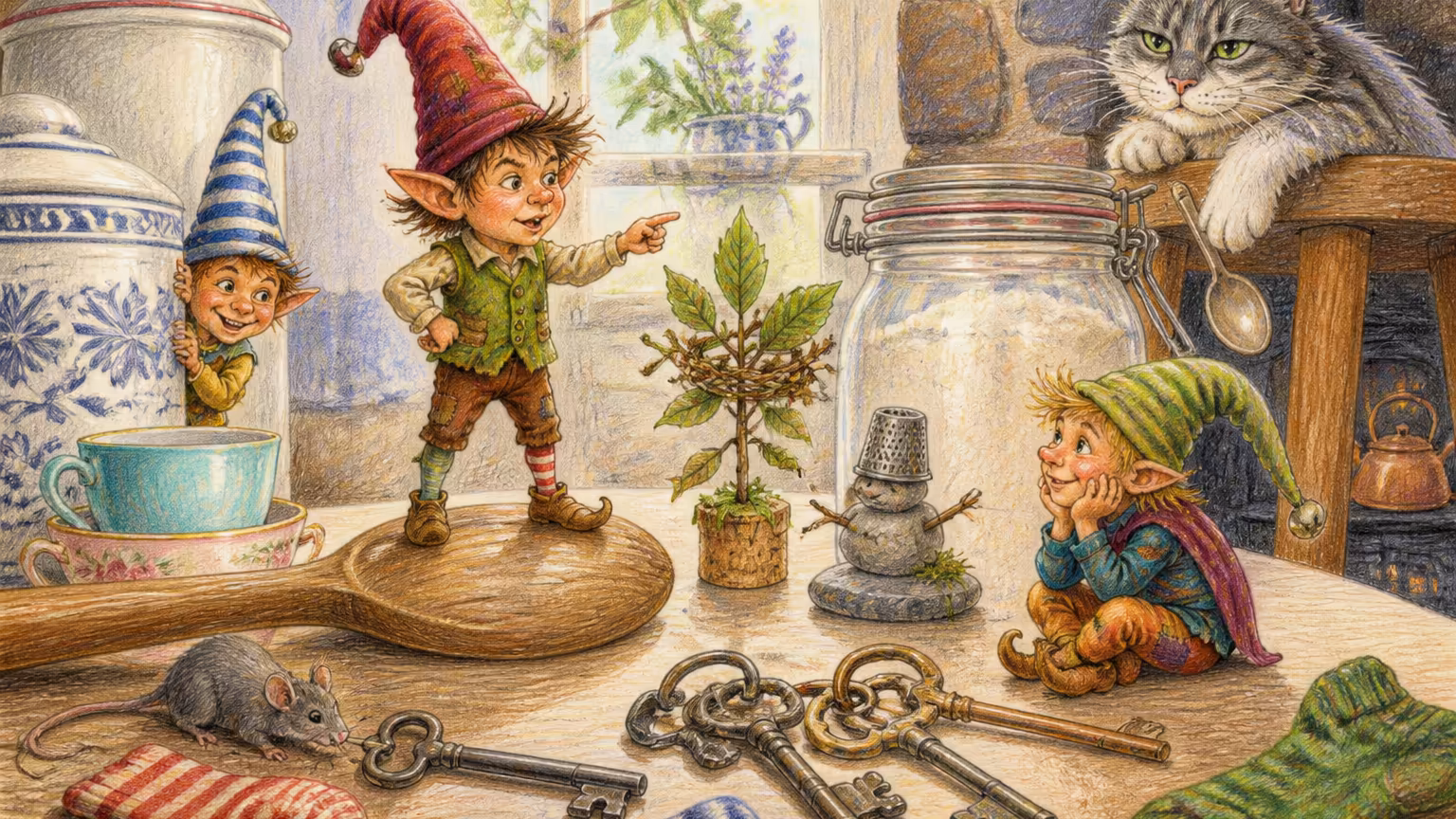 Brownie, Elf or Gnome (Not the Same Thing)