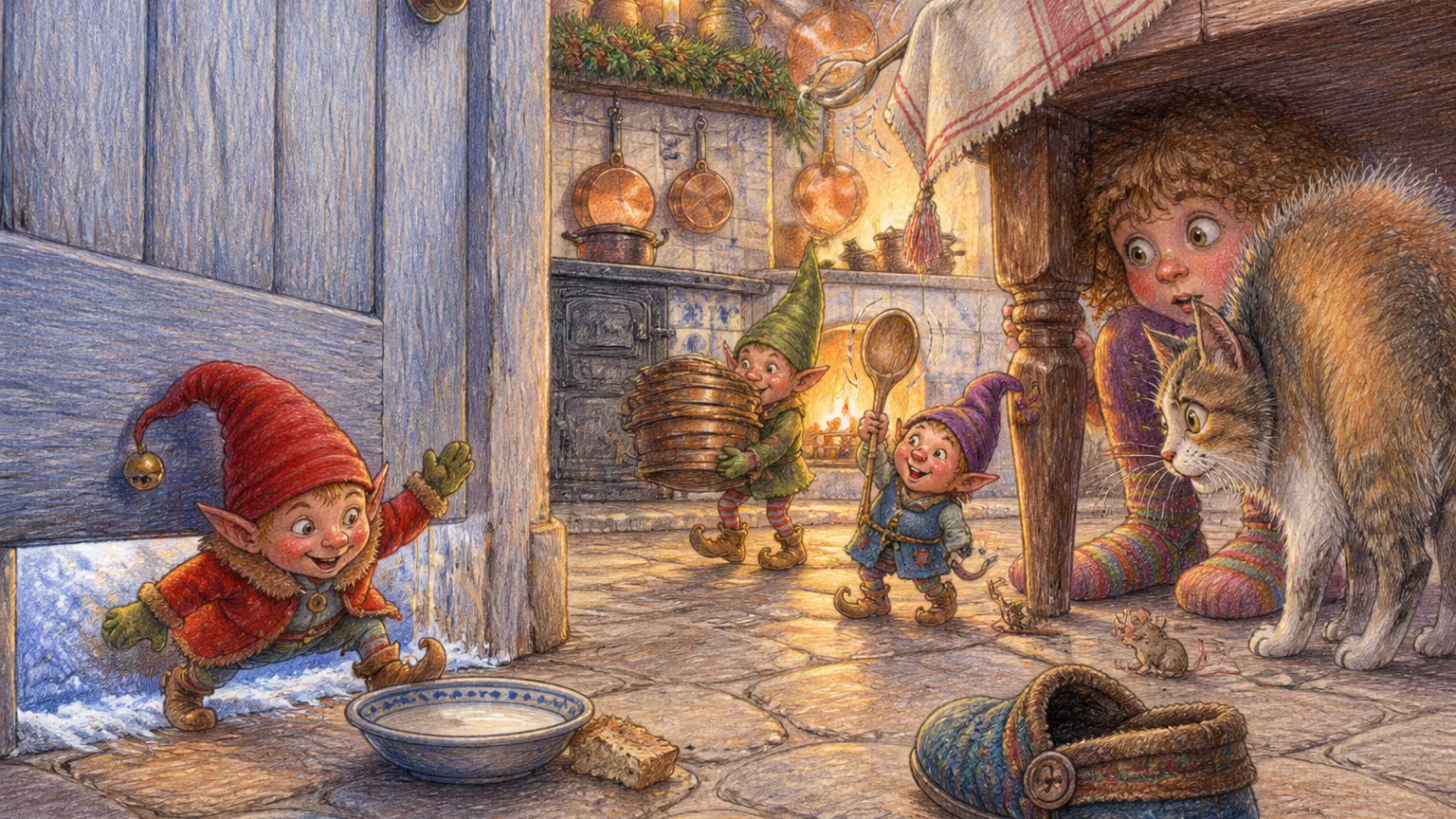 Lutin Farceur de Noël: tradition, règles et histoire