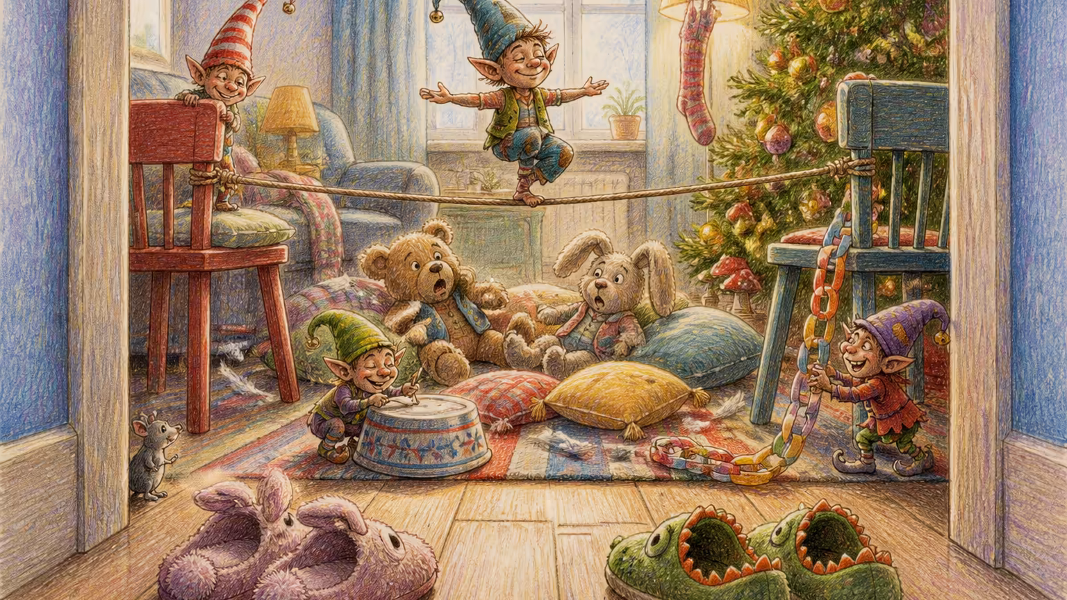 24 bêtises de ton lutin farceur: calendrier de l'Avent