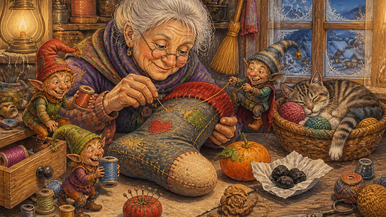 La calza della Befana artigianale (fatta su misura)