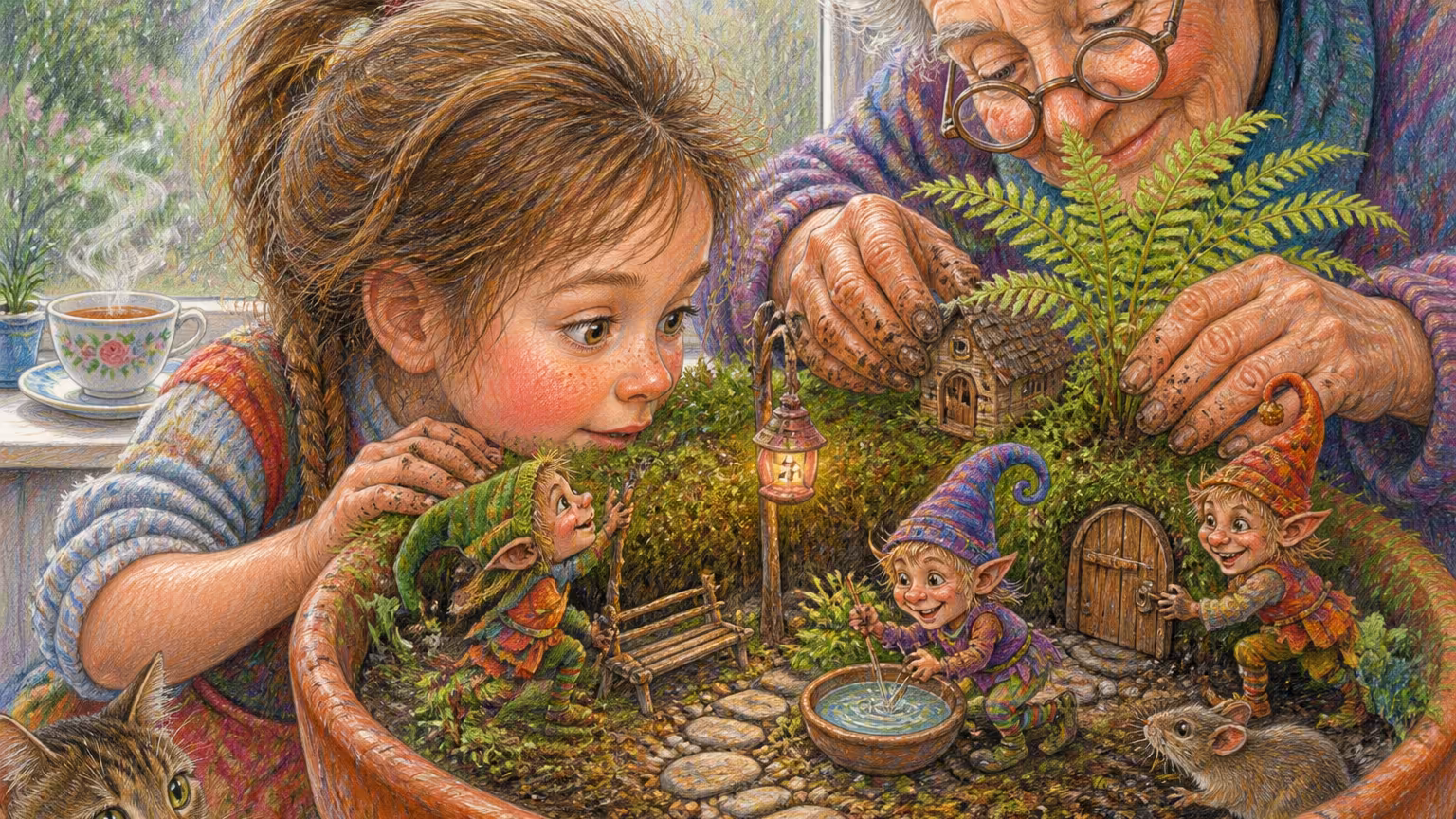 Fairy Garden: Creating a Handcrafted Miniature World