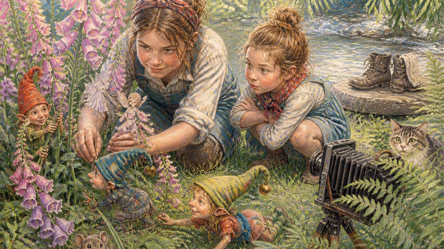 The Cottingley fairies: photographs that fooled the world