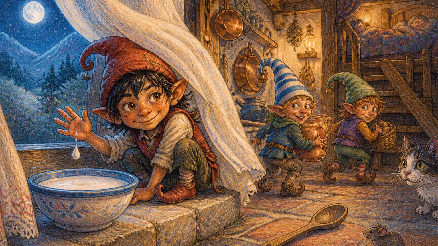El Trasgu asturiano: el duende del hogar