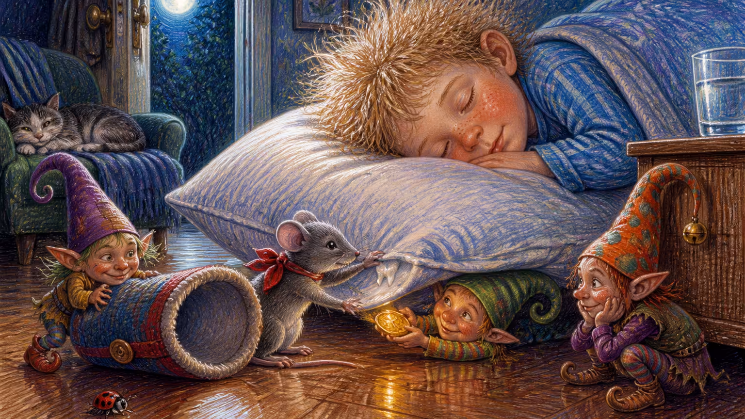 La petite souris: tradition française de la dent