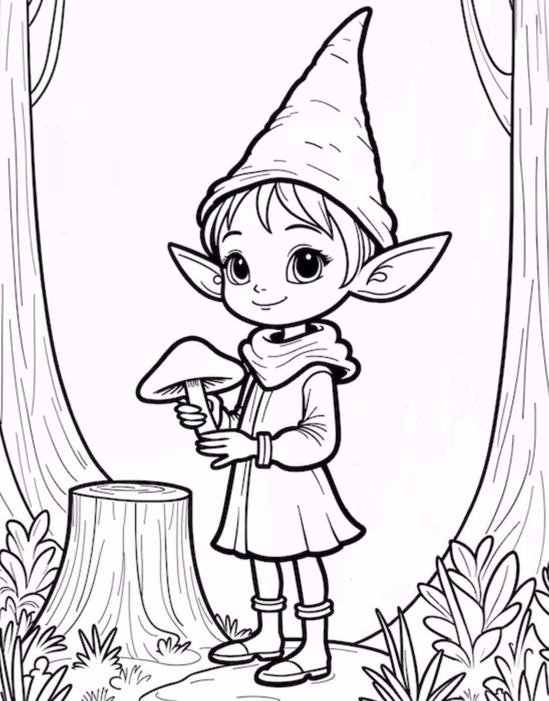 Brownie Coloring Pages to Print 2
