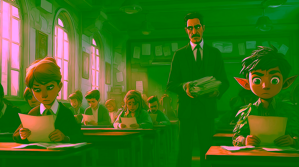 Lumnito en la Escuela