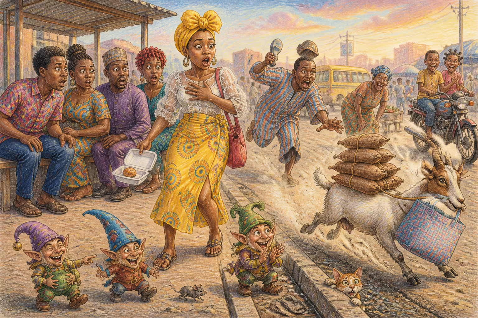 A Magikitos scene that pictures the expression Omo