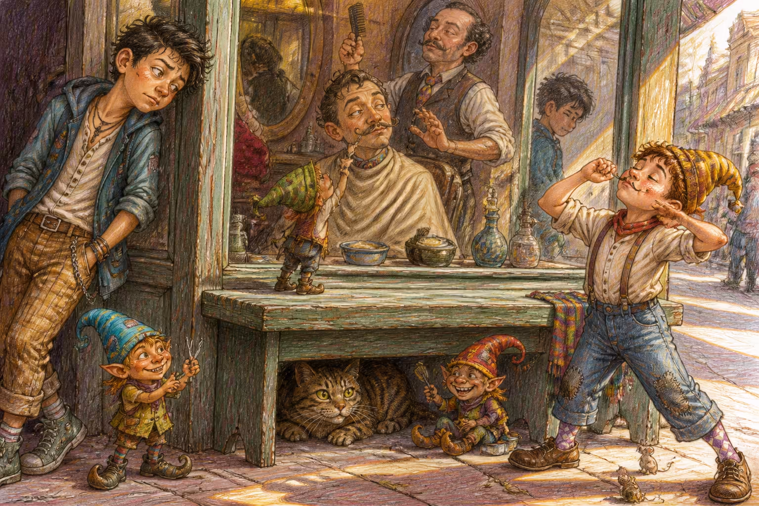 A Magikitos scene that pictures the expression Tash