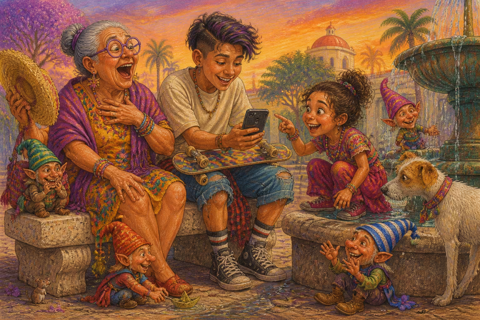 Escena de los Magikitos que ilustra la expresión Naguará