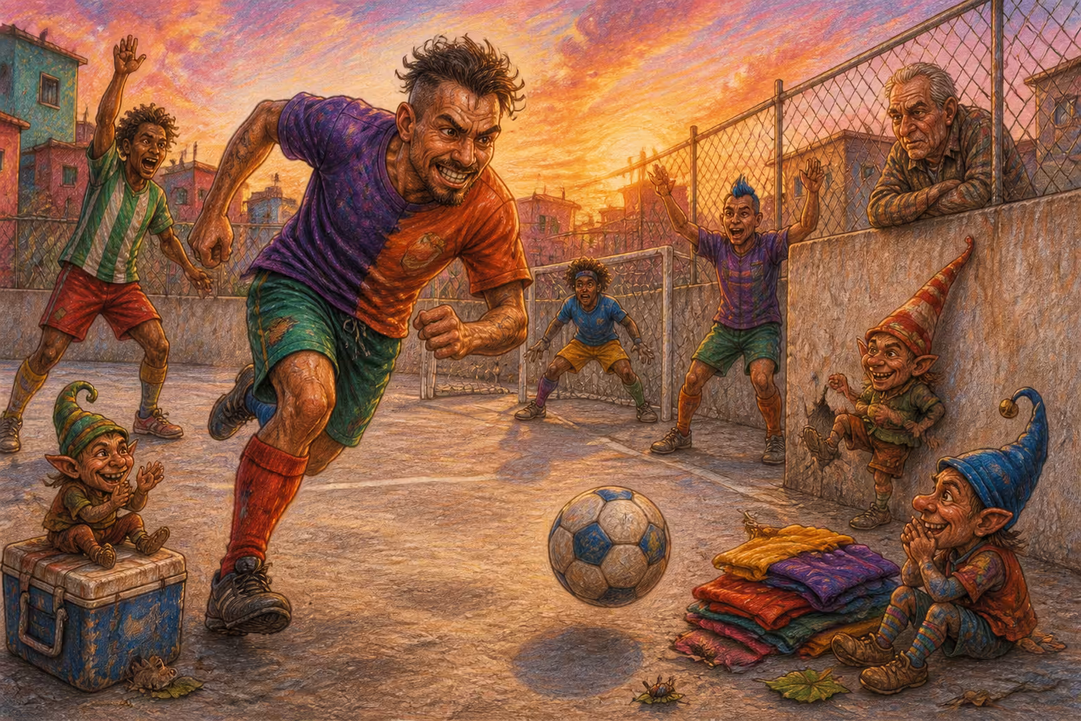 Escena de los Magikitos que ilustra la expresión Arrecho
