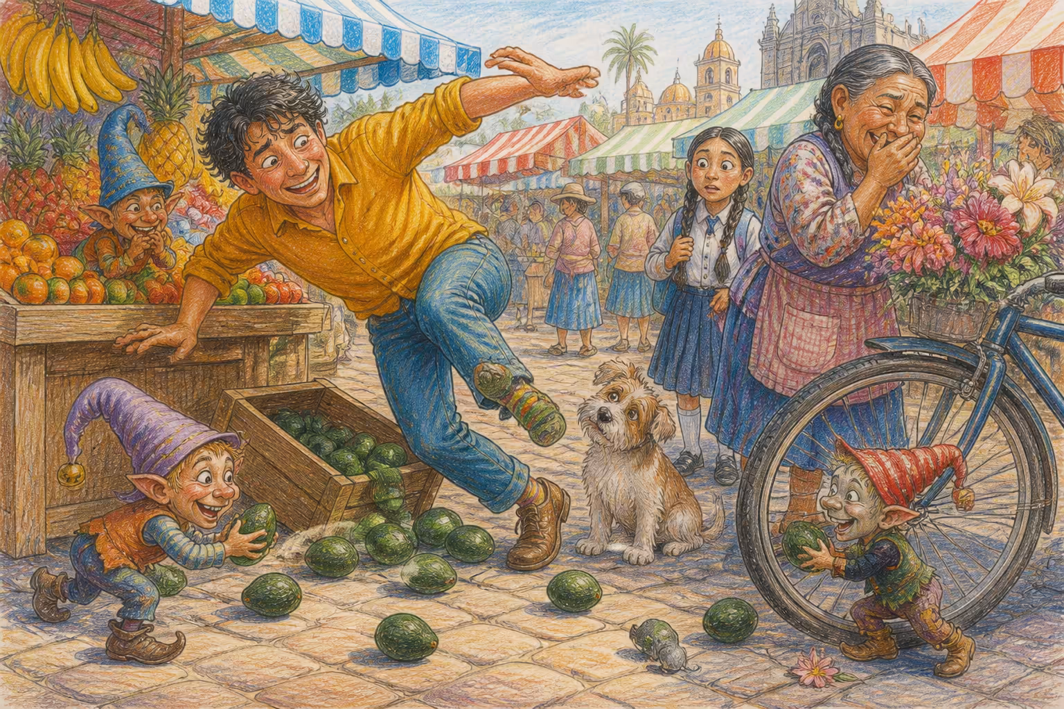 Escena de los Magikitos que ilustra la expresión ¡Qué palta!