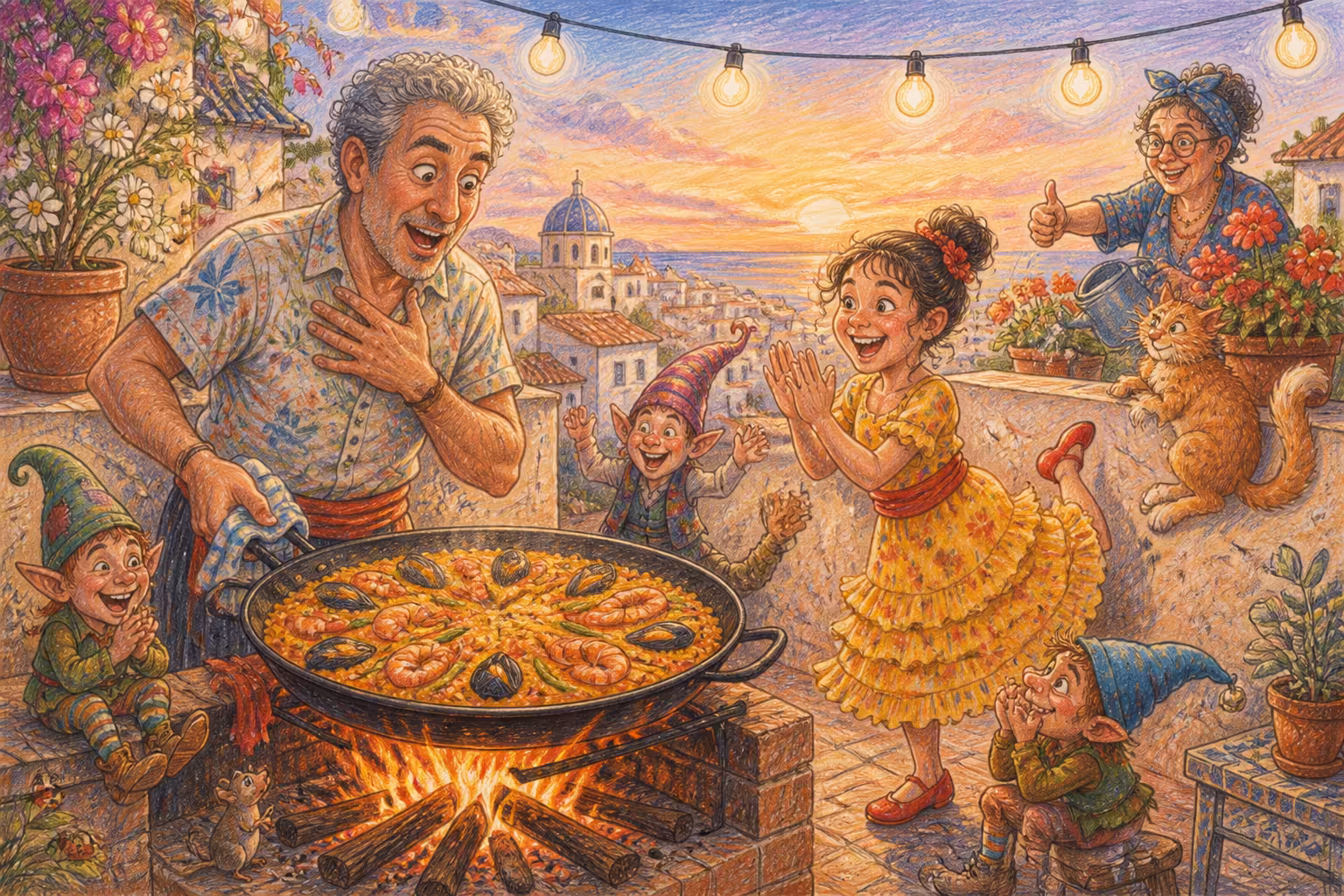 Escena de los Magikitos que ilustra la expresión Achilipú