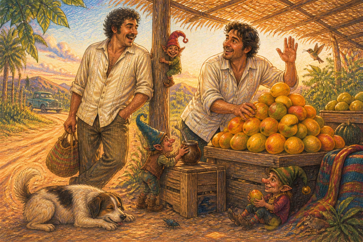Escena de los Magikitos que ilustra la expresión Mba'eteko