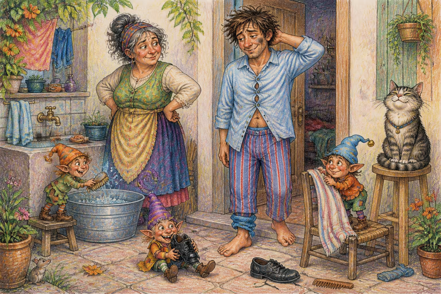 Escena de los Magikitos que ilustra la expresión La chimoltrufia
