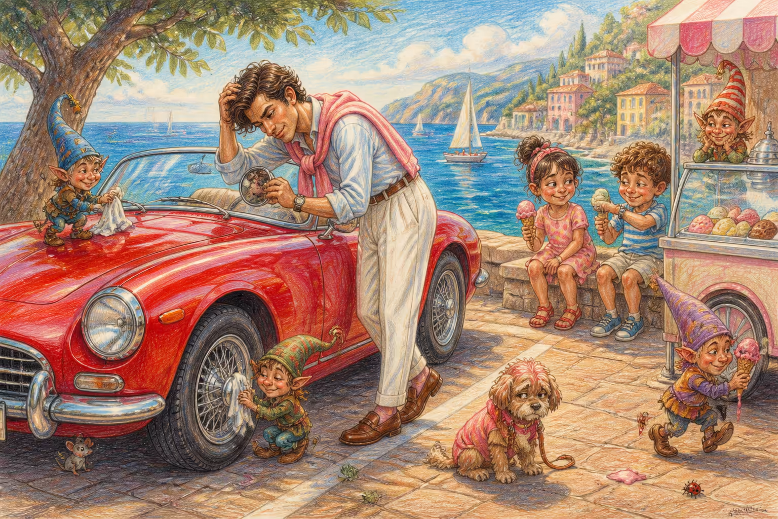 Escena de los Magikitos que ilustra la expresión Niño pijo