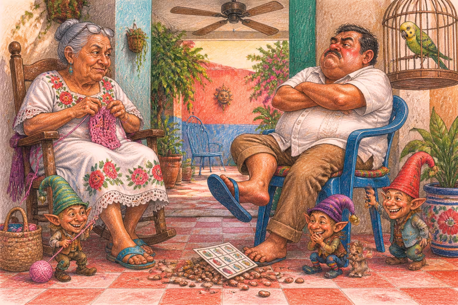 Escena de los Magikitos que ilustra la expresión Muina