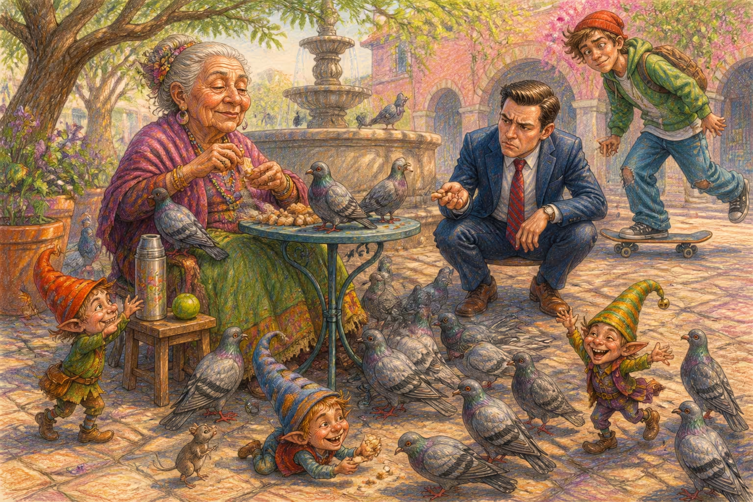 Escena de los Magikitos que ilustra la expresión El mero mero