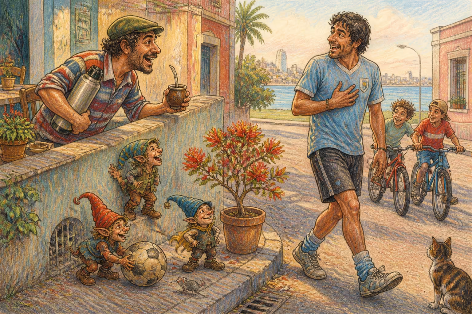 Escena de los Magikitos que ilustra la expresión Yorugua