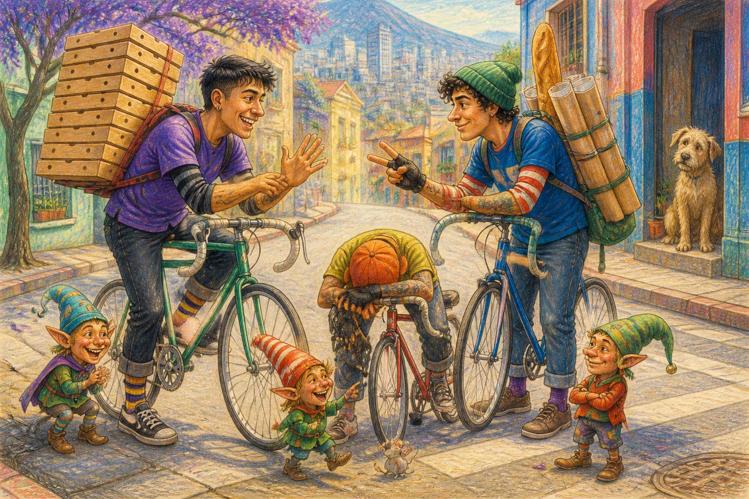 Escena de los Magikitos que ilustra la expresión Cachipún