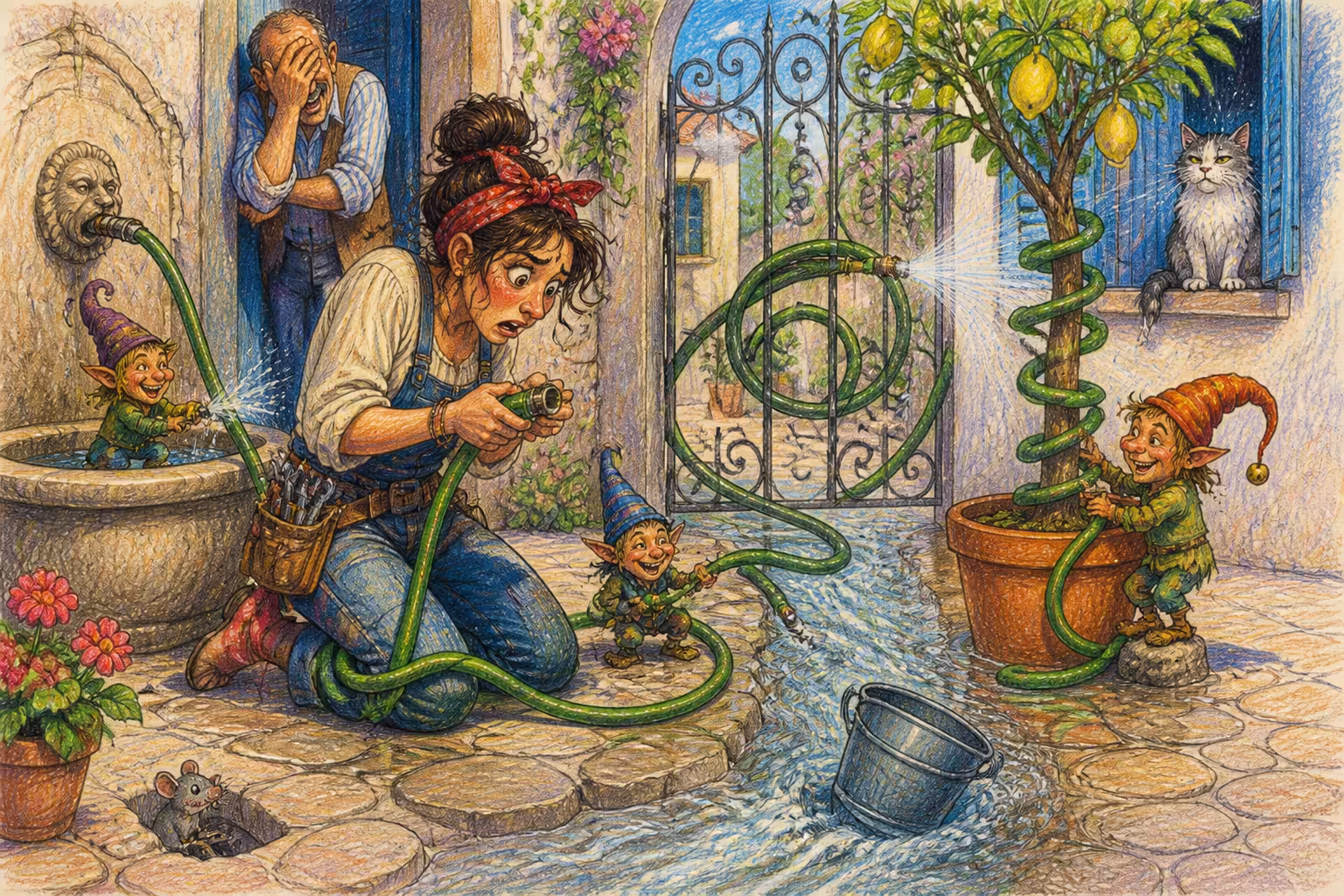 Escena de los Magikitos que ilustra la expresión Joder la pita