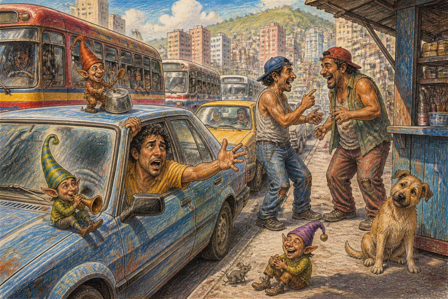 Escena de los Magikitos que ilustra la expresión Coño de tu madre