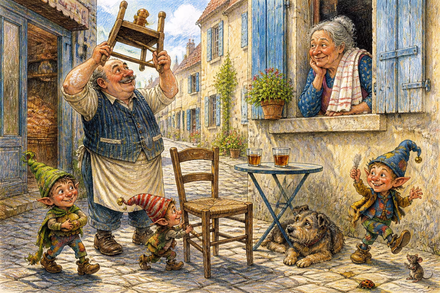 Une scène des Magikitos qui illustre l'expression Cayelle