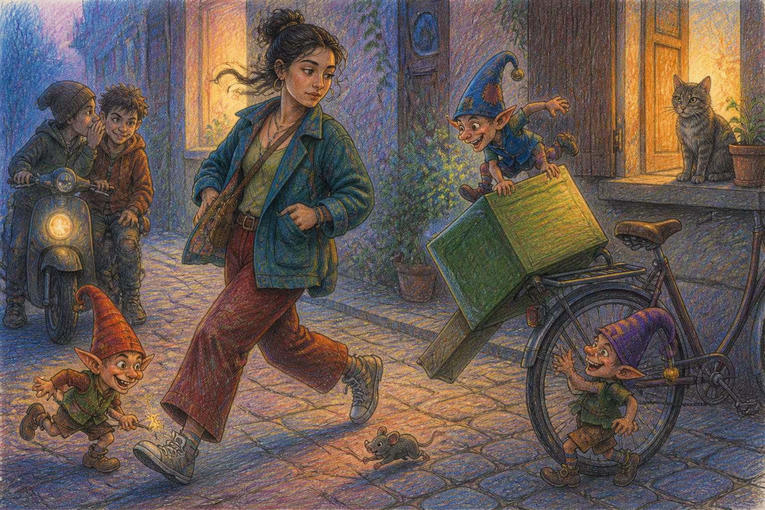 Une scène des Magikitos qui illustre l'expression Faire bélec