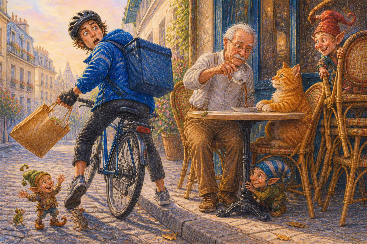Une scène des Magikitos qui illustre l'expression T'es sérieux là ?