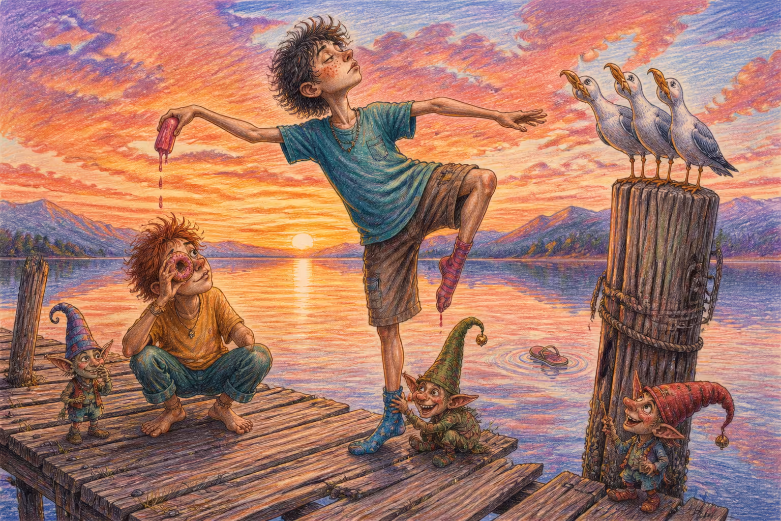 Une scène des Magikitos qui illustre l'expression Être ch'tof