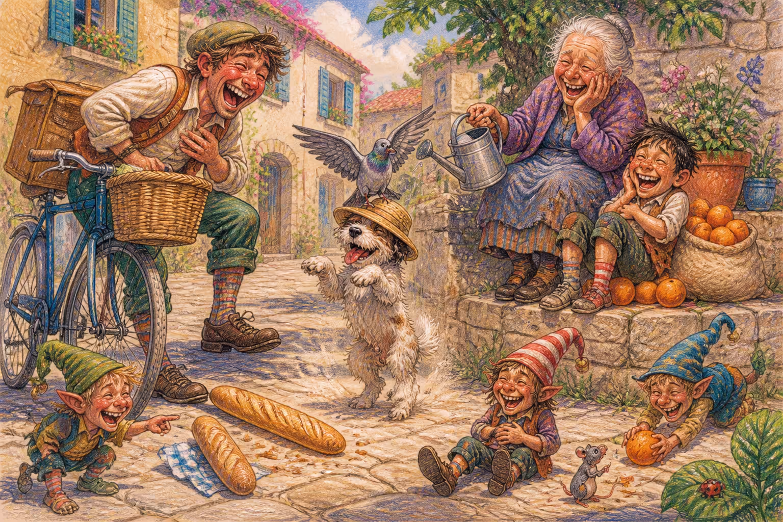 Une scène des Magikitos qui illustre l'expression Ça me termine