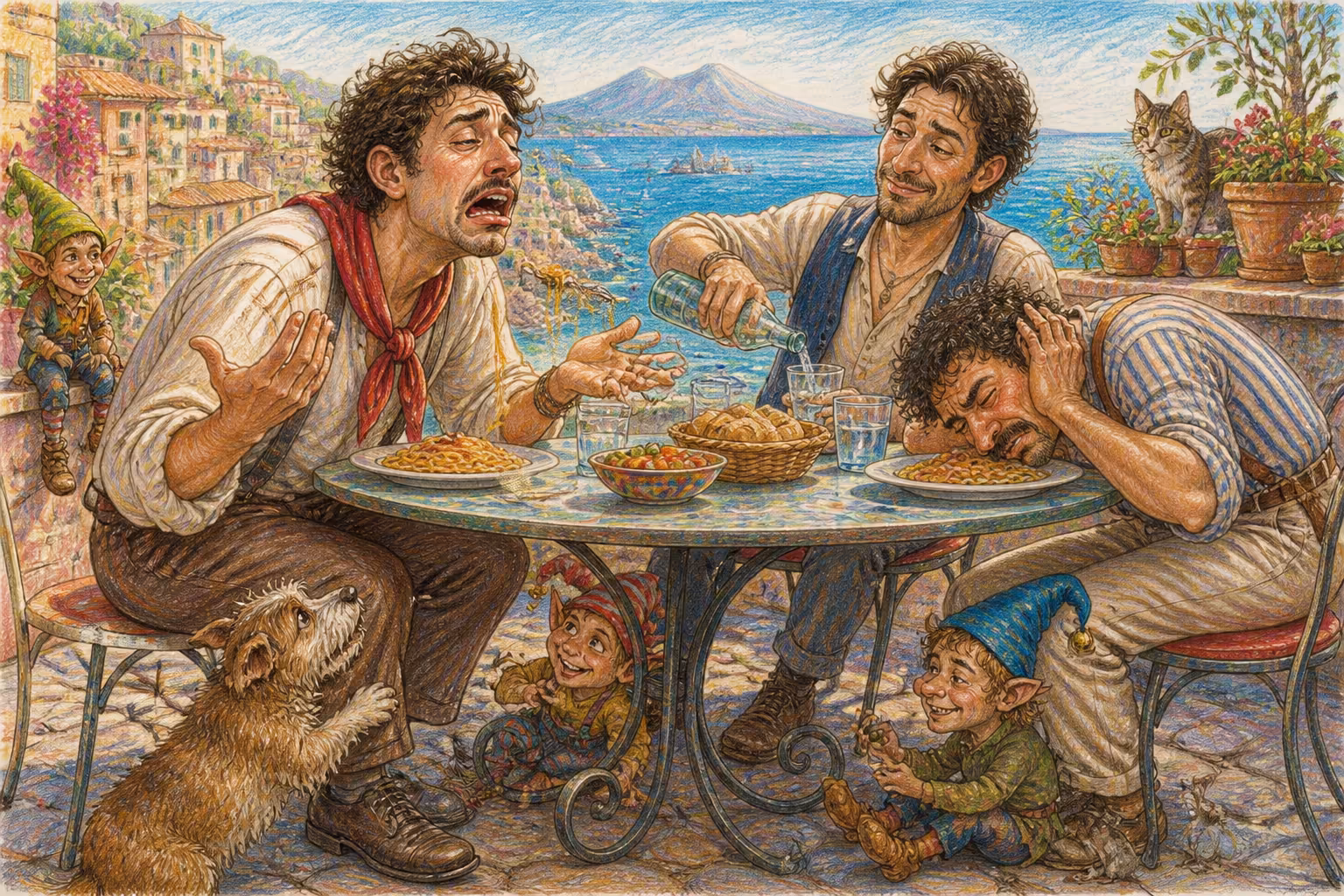 Una scena dei Magikitos che illustra l'espressione Sticchiu