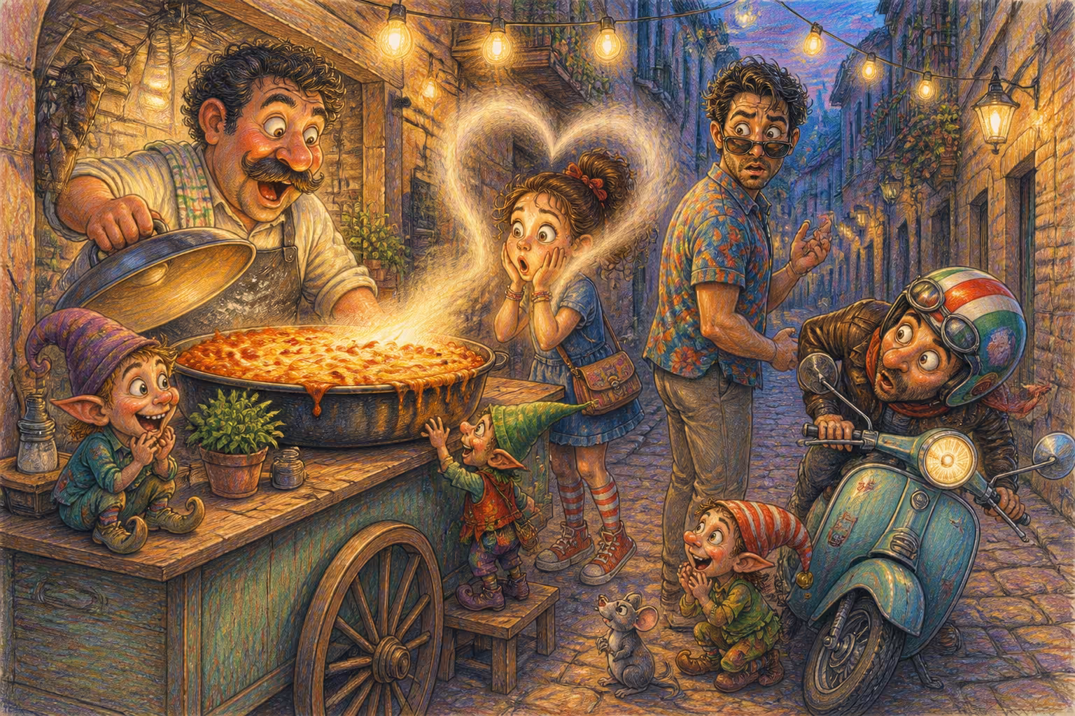 Una scena dei Magikitos che illustra l'espressione Tanta roba
