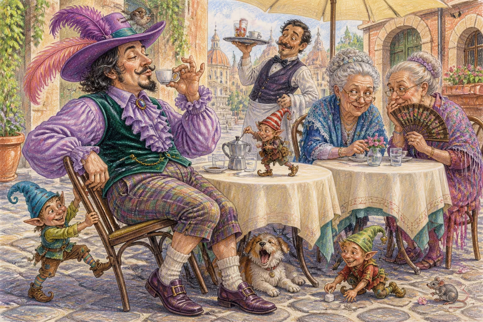 Una scena dei Magikitos che illustra l'espressione Sciabò