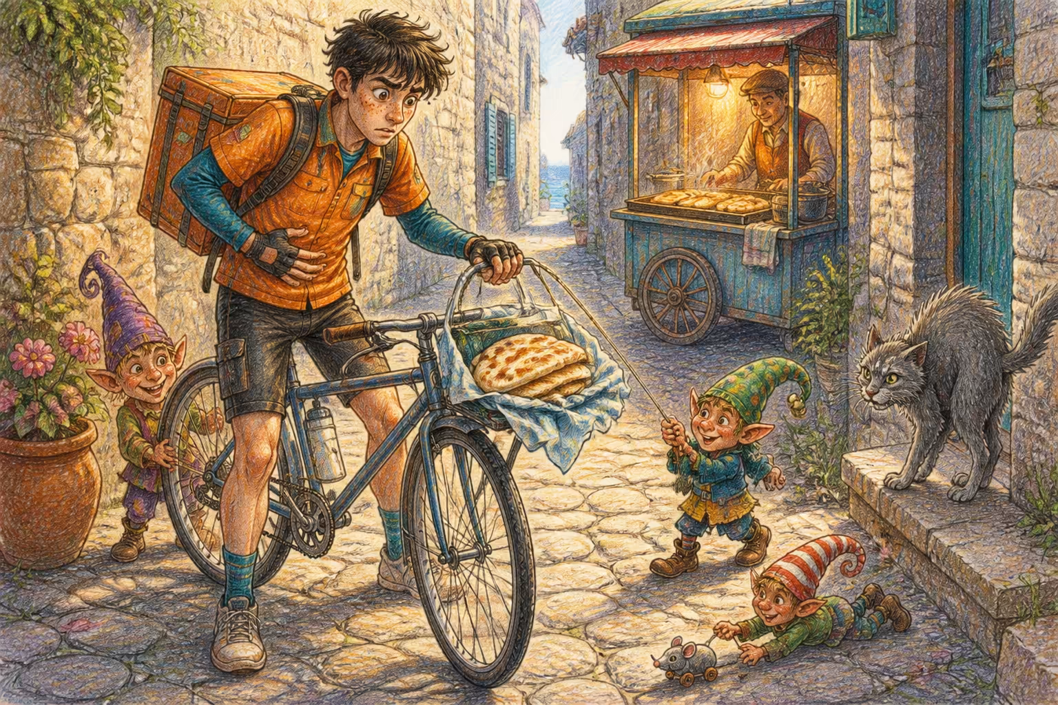 Una scena dei Magikitos che illustra l'espressione Friccicarello