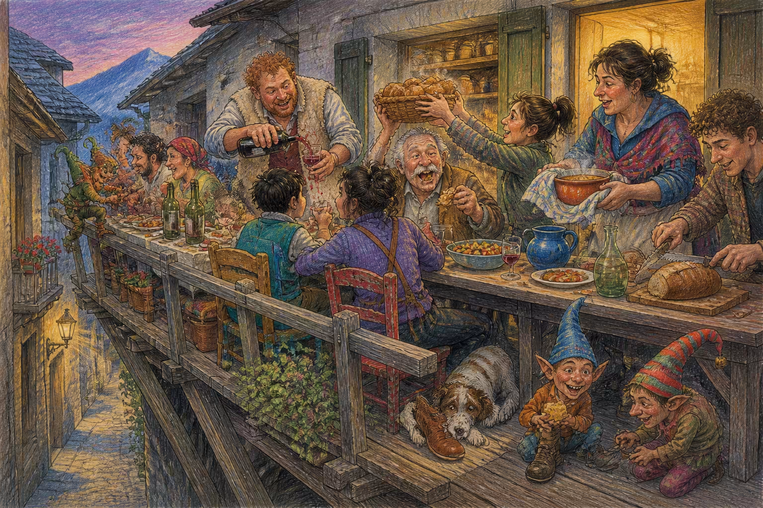 Una scena dei Magikitos che illustra l'espressione Ganzega