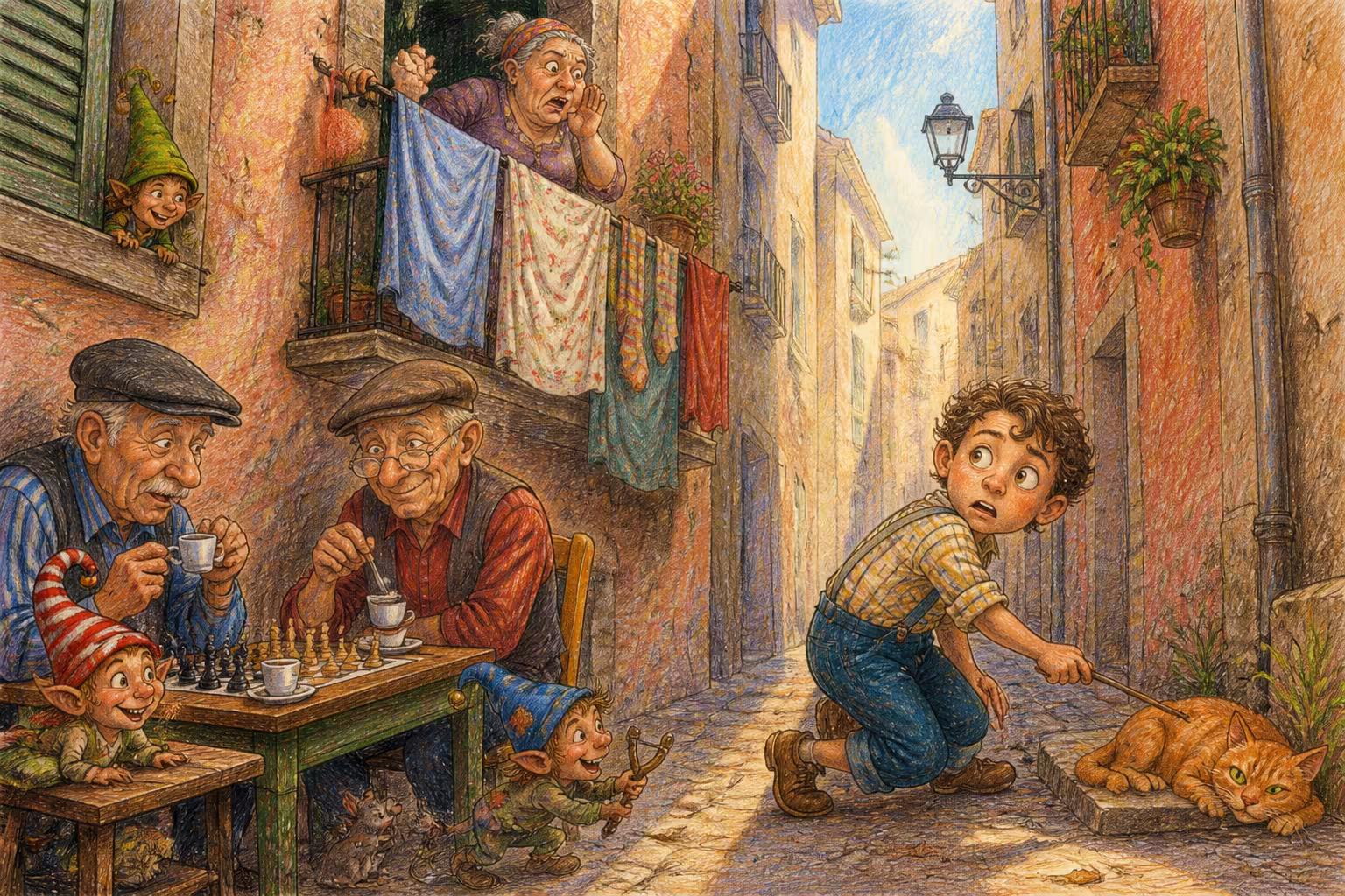 Una scena dei Magikitos che illustra l'espressione Accussì