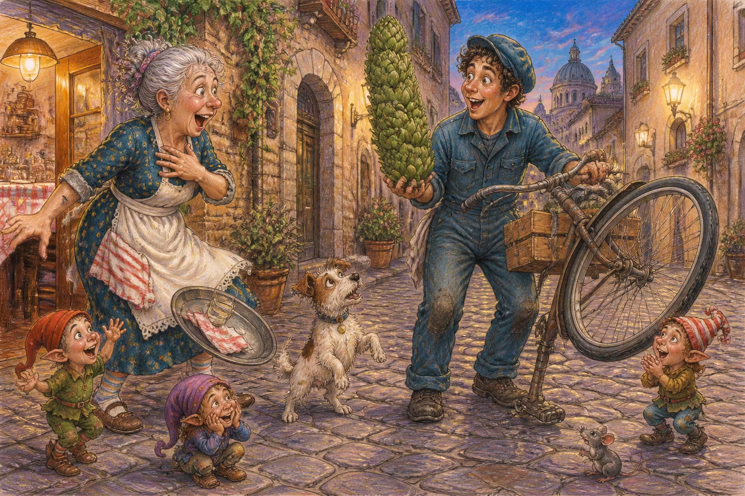 Una scena dei Magikitos che illustra l'espressione Mortacci tua