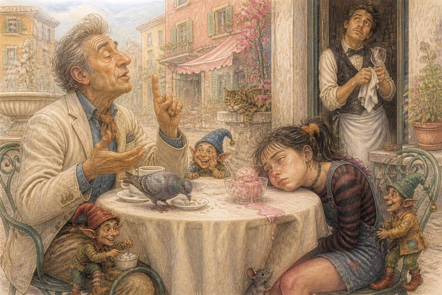 Una scena dei Magikitos che illustra l'espressione Pippone