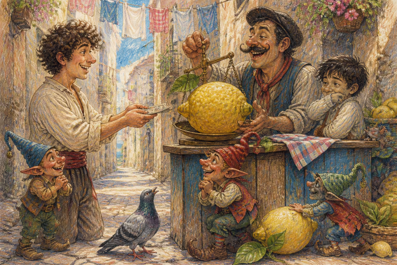 Una scena dei Magikitos che illustra l'espressione Frescone