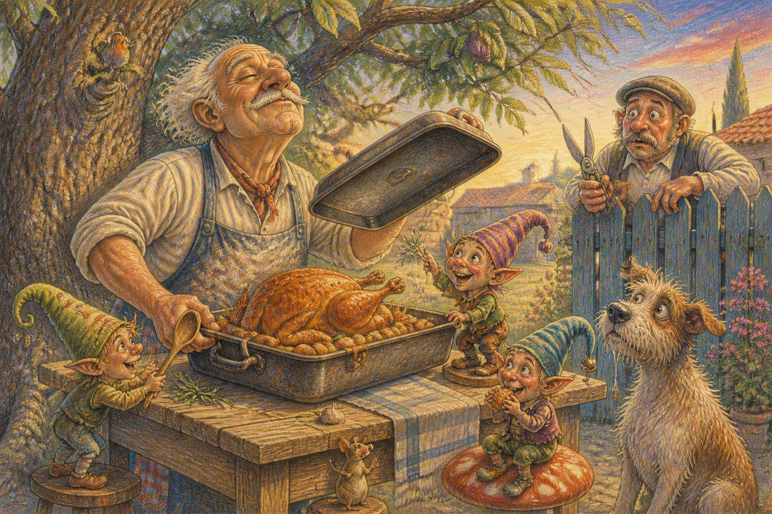 Una scena dei Magikitos che illustra l'espressione Grasso che cola