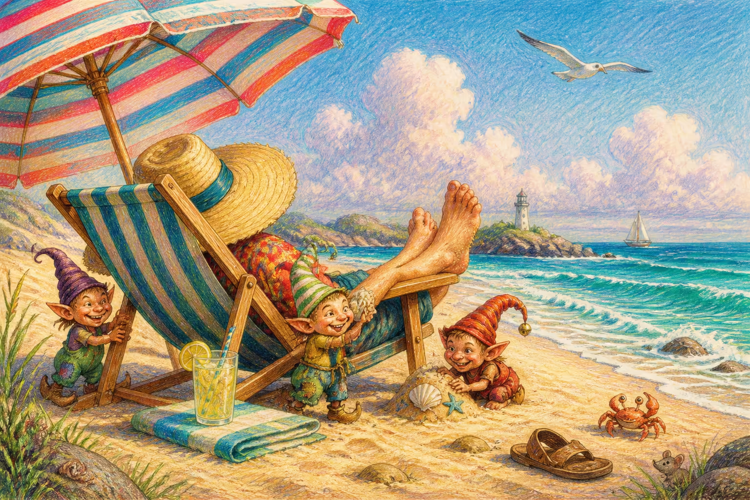 Una scena dei Magikitos che illustra l'espressione Polleggiare