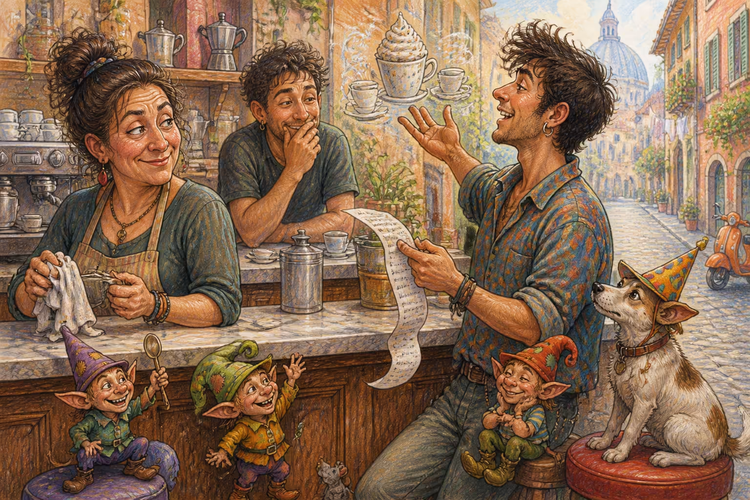 Una scena dei Magikitos che illustra l'espressione Una fetta de culo