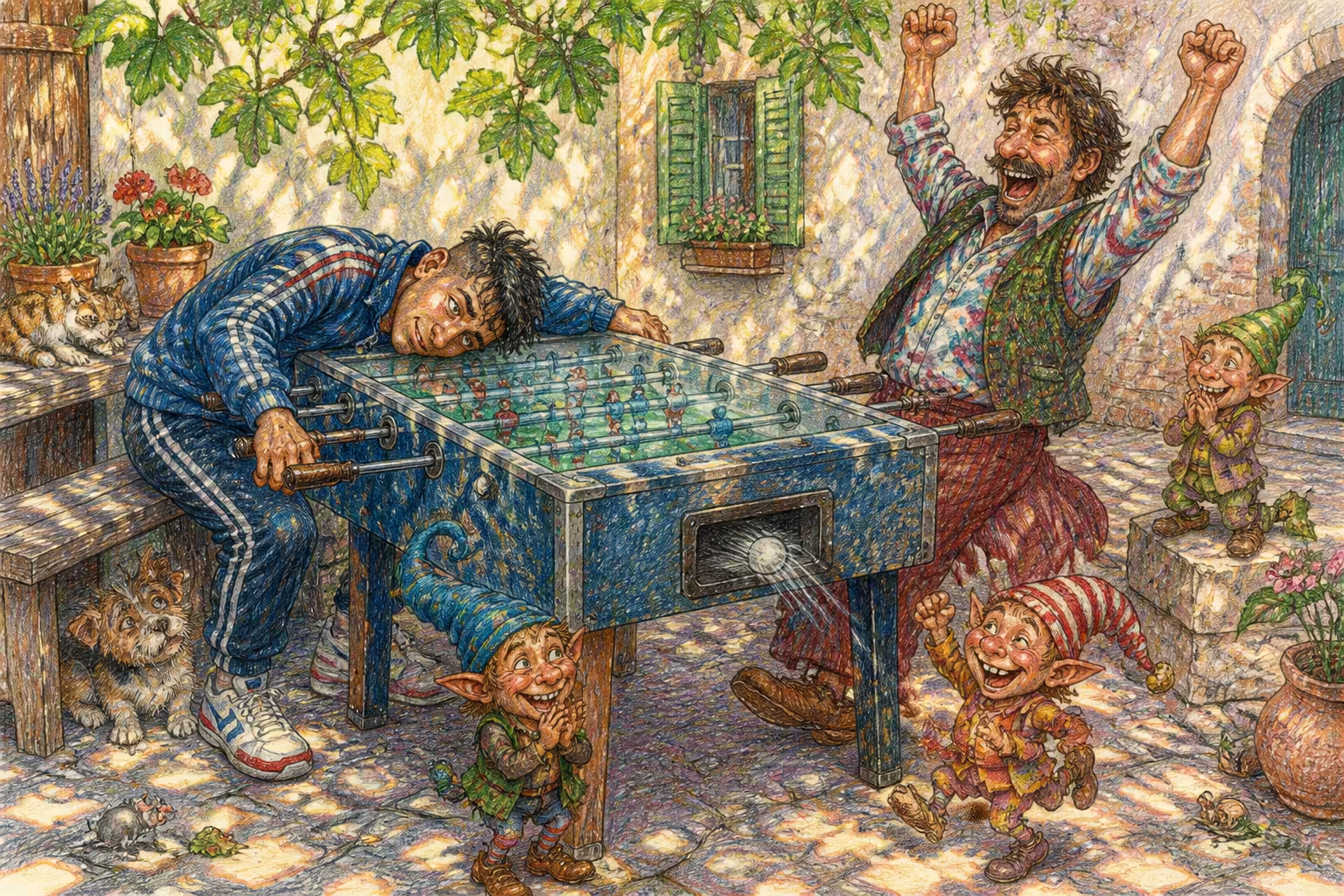Una scena dei Magikitos che illustra l'espressione Sei una pippa