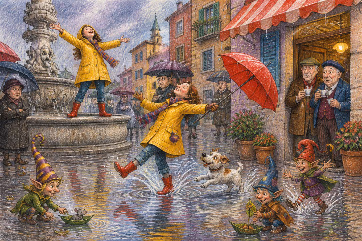 Una scena dei Magikitos che illustra l'espressione Felicione