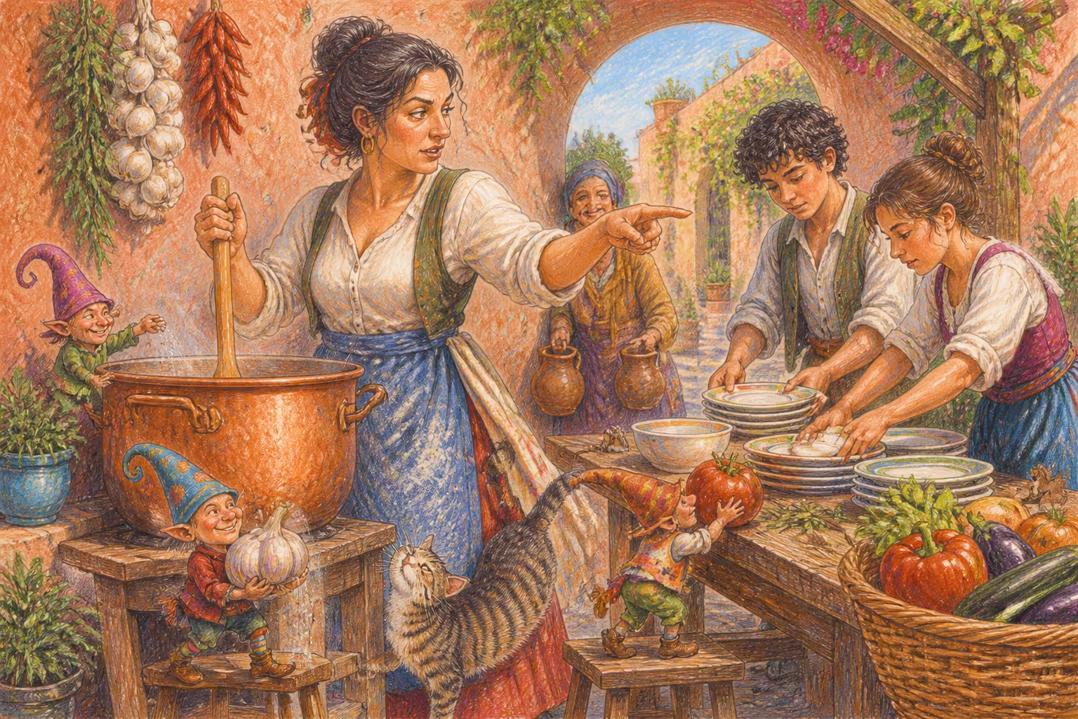 Una scena dei Magikitos che illustra l'espressione Zdaura