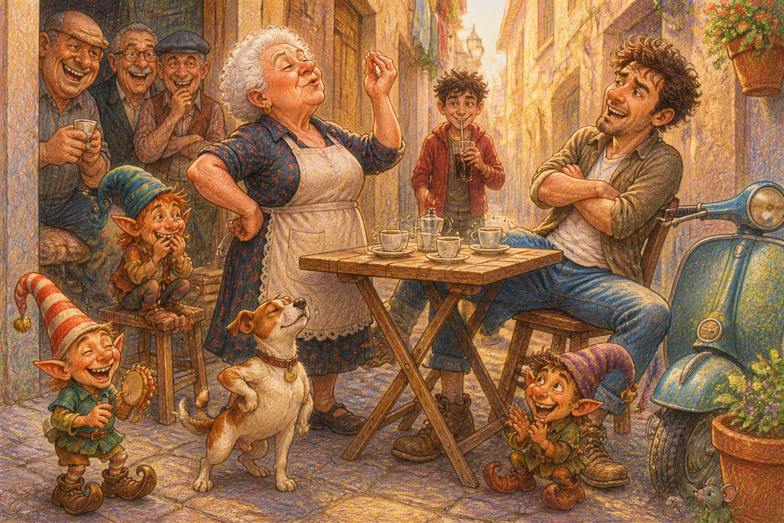 Una scena dei Magikitos che illustra l'espressione Avoja